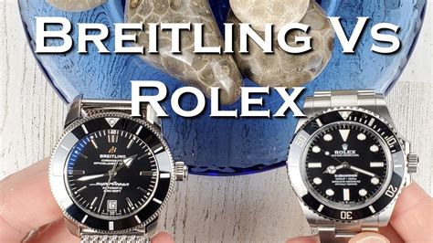 breitling superocean heritage 2 vs rolex submariner